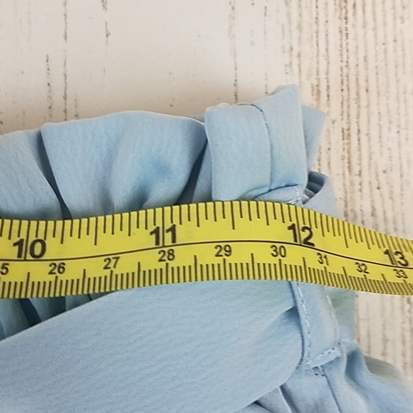 Zaful Tie High Waisted Shorts - Picture 6 of 7